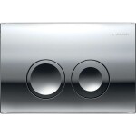 GEBERIT - Duofix Set předstěnové instalace, klozetu Alpha a sedátka, tlačítko Delta21, lesklý chrom SANI11CD1141