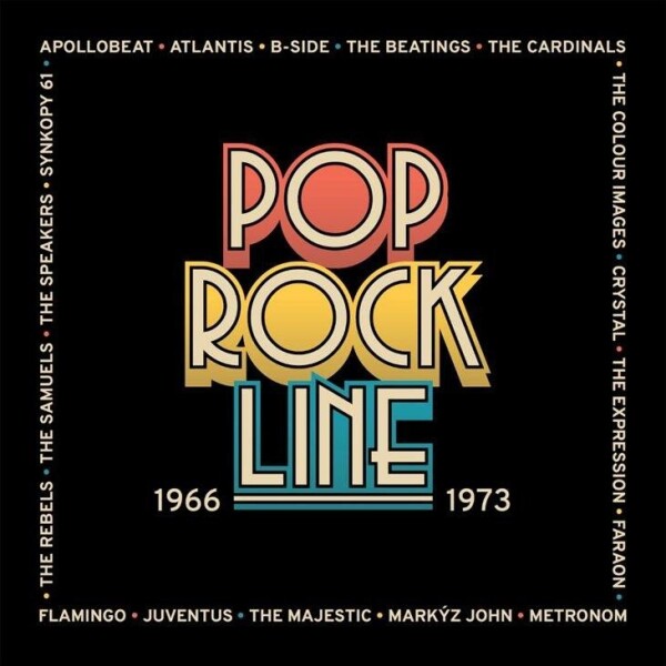 Pop Rock Line 1966-1973 - 2 CD - Kolektiv autorů