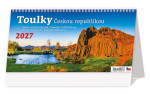 Kalendář stolní 2027 - Toulky Českou republikou