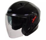 Otevřená helma Xrc Attard black shiny - 2Xl / černá