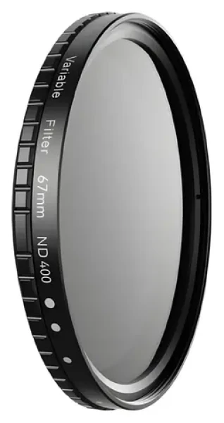 Apexel APL-67VND400 / Nastavitelný ND filtr / ND2-400 / 67 mm / Cold-shoe úchyt (APL- 67VND400)