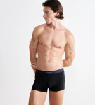 Pánské boxerky EVER Ease Hipster 2P - BLACK - černé 0004 - SLOGGI BLACK L