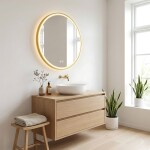 REA - Zrcadlo LED 70cm MMJ HOM-02502