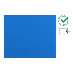 Djois identifikační kapsa A4, modrá, 10 ks