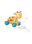 Orange Tree Toys Tahací hračka - Žirafa