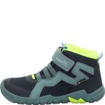 Dětská celoroční barefit obuv Superfit TRACE GTX Green/Yellow 1-006034-7000 - 28