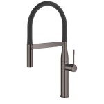 GROHE - Essence Dřezová baterie s flexibilním ramenem s přepínačem, Hard Graphite 30294A00