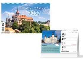 Stolní kalendář 2027 MFP Hrady a zámky