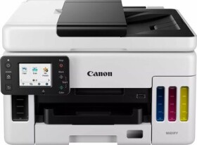Canon MAXIFY GX6050 bílá / barevná inkoustová tiskárna / A4 / 600x1200 / WiFi / LAN / Duplex / USB (4470C006)