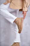 Dámské Tenisky Big Star Vysoké Zateplené Camel GG274072 37