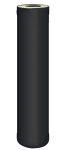 Prodloužení pro komín dvouplášťové Harvia 1500, black CWHP1000500ML