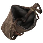 Trendy dámská koženková crossbody kabelka Estina, coffee