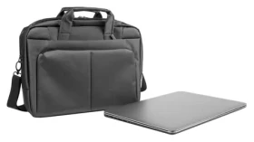 Natec Gazelle šedá / Brašna na notebook / 15,6-16" / nylon / voděodolná (NTO-0812)