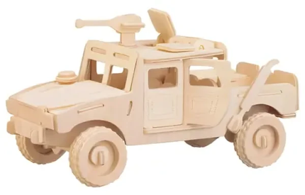 WOODCRAFT Dřevěné 3D puzzle Bojové vozidlo