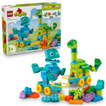 LEGO® DUPLO® 3 v 1: Dinosauři na kolečkách