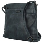 Trendy dámská koženková crossbody kabelka Neira, tmavě modrá