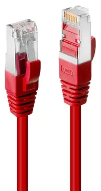 Lindy Cat6 S/FTP červený / Patch kabel / 10 m / RJ45-RJ45 / LSZH (45627)