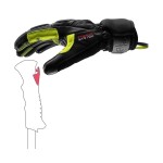 Leki GRIFFIN PRO 3D, Black/Lime/White Velikost č.: 9