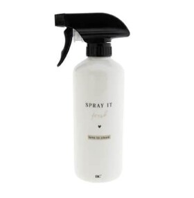 Bastion Collections Keramický rozprašovač Spray It 370 ml, bílá barva, plast, keramika