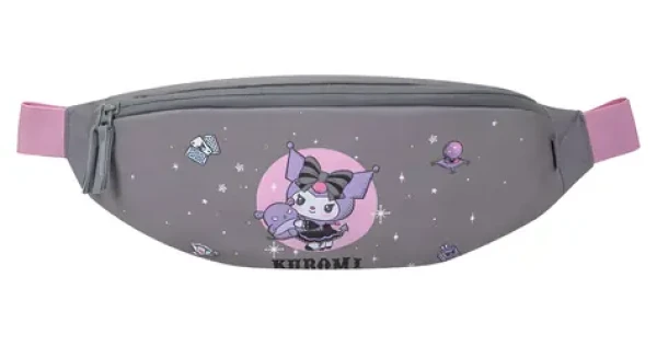 BAAGL Snap Kuromi šedá / Ledvinka / 4,5 l / GRS