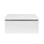Koupelnová skříňka s krycí deskou SAT Evolution 78x30x44,8 cm bílá mat SATEVO80WMD SATEVO80WMD