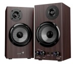 GENIUS Reproduktor SP-HF520BT, BT, 3.5mm jack, 20W, tmavé dřevo EDF_1561625