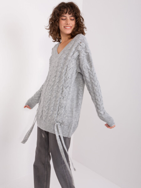 Sweter BA SW model 19014813 szary - FPrice Velikost: jedna velikost