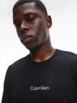 Pánské tričko dlouhým rukávem NM2171E UB1 Černá Calvin Klein Černá