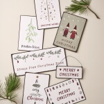 Ib Laursen Dekorativní plechová cedule Christmas Zone, multi barva, kov