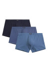 Boxerky Atlantic 3MH-212 A'3 M-3XL námořnicky modrý denim M