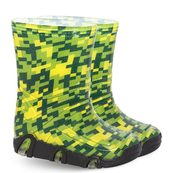 BIGHORN 1630 D Dětské barevné holínky MINER 33-34 1630D_33-34