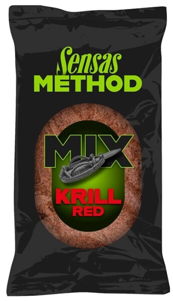 Sensas Method Mix 1kg - Red Krill,Sensas Method Mix 1kg - Red Krill