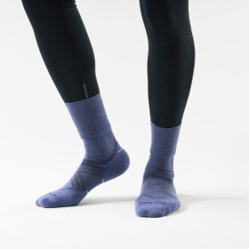 Unisex merino ponožky SMARTWOOL Run Cold Weather Targeted Cushion Crew S, Nightfall Blue velikost: 42-45 (L)