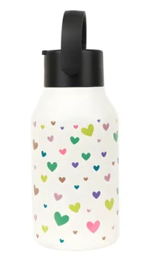 Runbott Mii Hearts Cream / Termoláhev / 350 ml / vakuová izolace / BPA free (972678RB)
