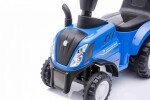 Mamido Dětské odrážedlo traktor s přívěsem New Holland T7 modrý