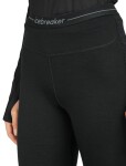 Dámské merino spodky ICEBREAKER Wmns ZoneKnit 200 Leggings, Black velikost: M
