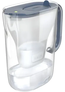 BRITA Filtrační konvice Style Essential šedomodrá / 2,4 l / 2x filtr MAXTRA PRO (4006387140809)