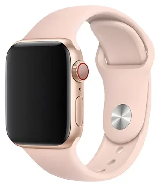 Devia Deluxe Sport Band 44/45/46mm Pink Sand / Sportovní řemínek pro Apple Watch (6938595324932)
