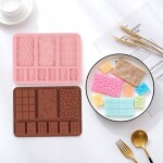 Dortisimo Silikonová forma na čokoládu Tabulky (na 9 ks) 20 x 15 cm