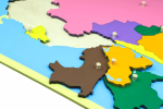 Moyo Montessori Moyo Montessori Puzzle - mapa Jižní Amerika - bez rámečku