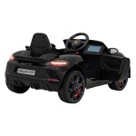 Mamido Elektrické autíčko Porsche Spyder RS 718 MP4 černé
