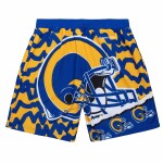 Mitchell & Ness Pánské kraťasy Los Angeles Rams NFL Jumbotron 2.0 Shorts Velikost: S