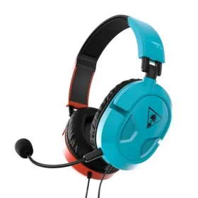 Turtle Beach RECON 50 červeno-modrá / herní sluchátka / 40mm měniče / 3.5 mm jack / mikrofon / ovladač hlasitosti (TBS-8150-05)
