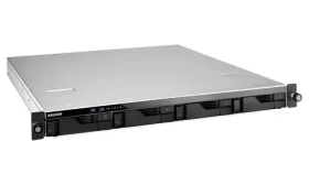 Asustor Lockerstor 4RD AS6504RD 4-Bay šedá / NAS server / Intel Atom C3538 2,1GHz / 8GB DDR4 / 4x GbE / Rack 1U (90-AS6504RD2-ME30)