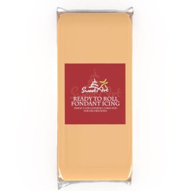 SweetArt potahovací a modelovací hmota vanilková Peach (1kg)