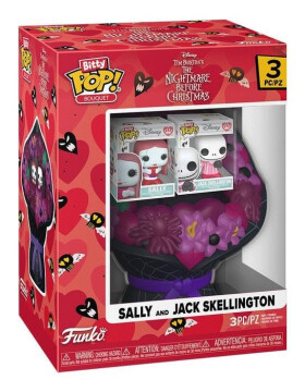 Funko Bitty POP Bouquet: The Nightmare Before Christmas - Sally And Jack Skellington