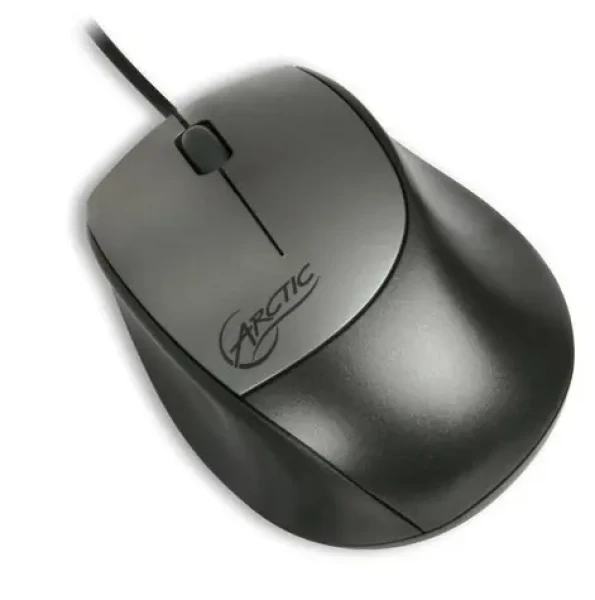 ARCTIC Mouse M121 D černá / optická myš / drátová / 1000 DPI / 3 tlačítka / USB / 1.4 m (MOACO-M1211-BLA01)