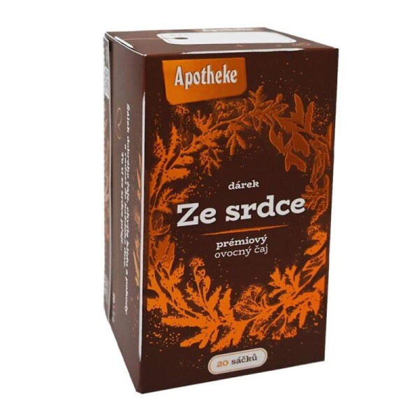 Apotheke Dárkový čaj Ze srdce 20x2g