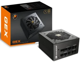COUGAR GEX 850W černá / PC zdroj / ATX / 80 Plus Gold / Modulární (CGR GEX-850)