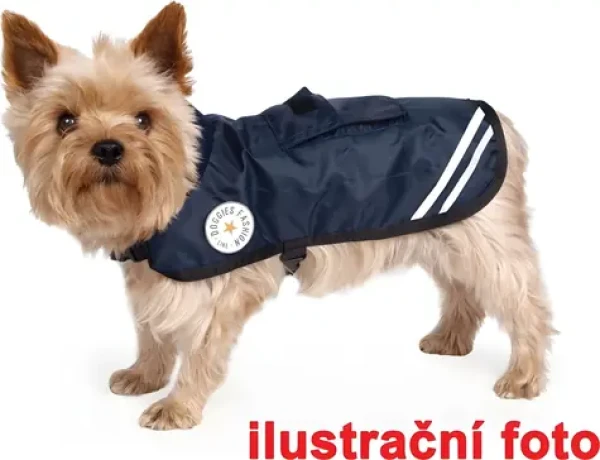 TOMMI Pláštěnka Pocker tmavě modrá 55 cm / Pláštěnka pro psy / Oxford 420D (012807)